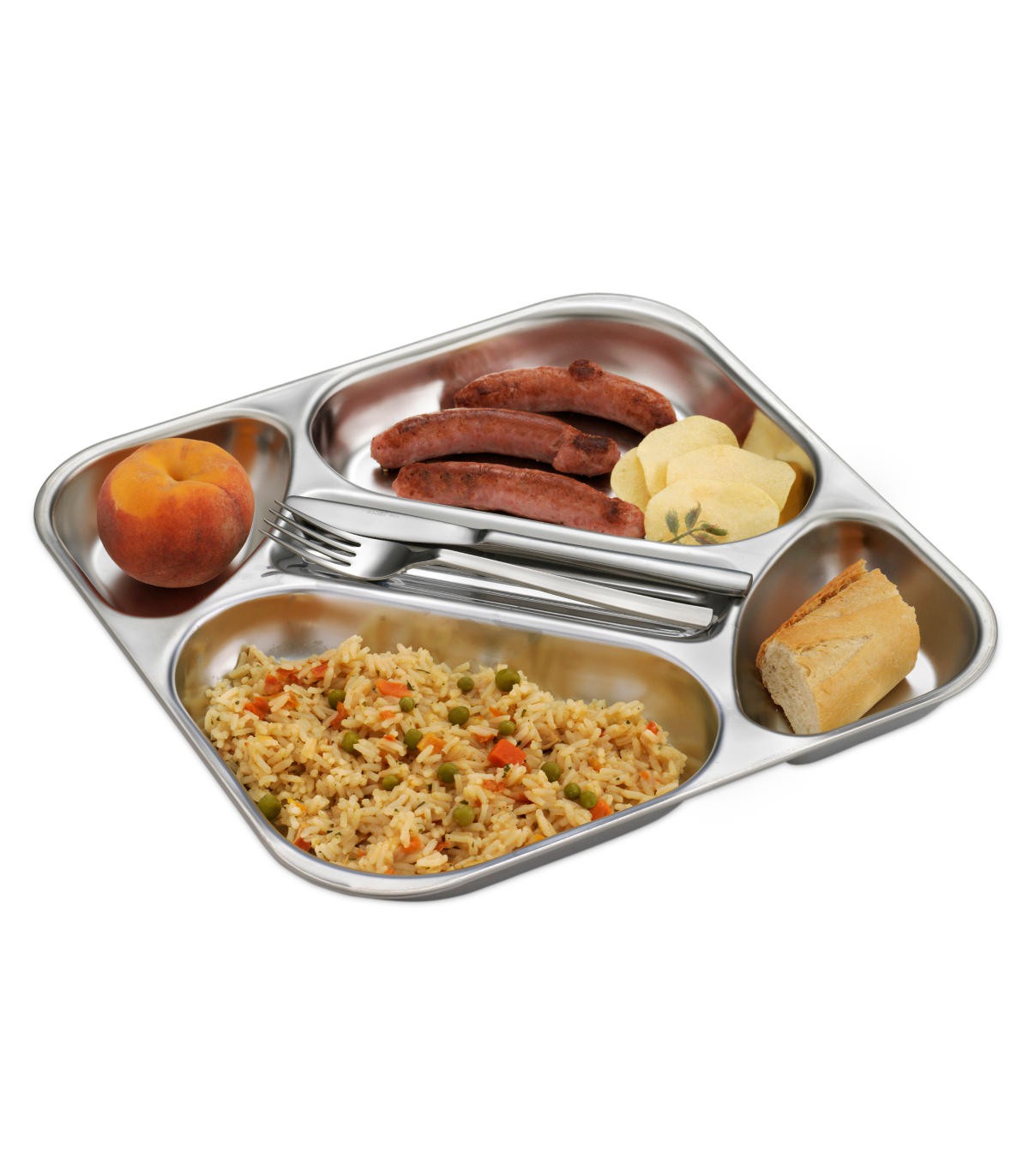 Plateau Repas Isotherme - 4 compartiments - CashShopping