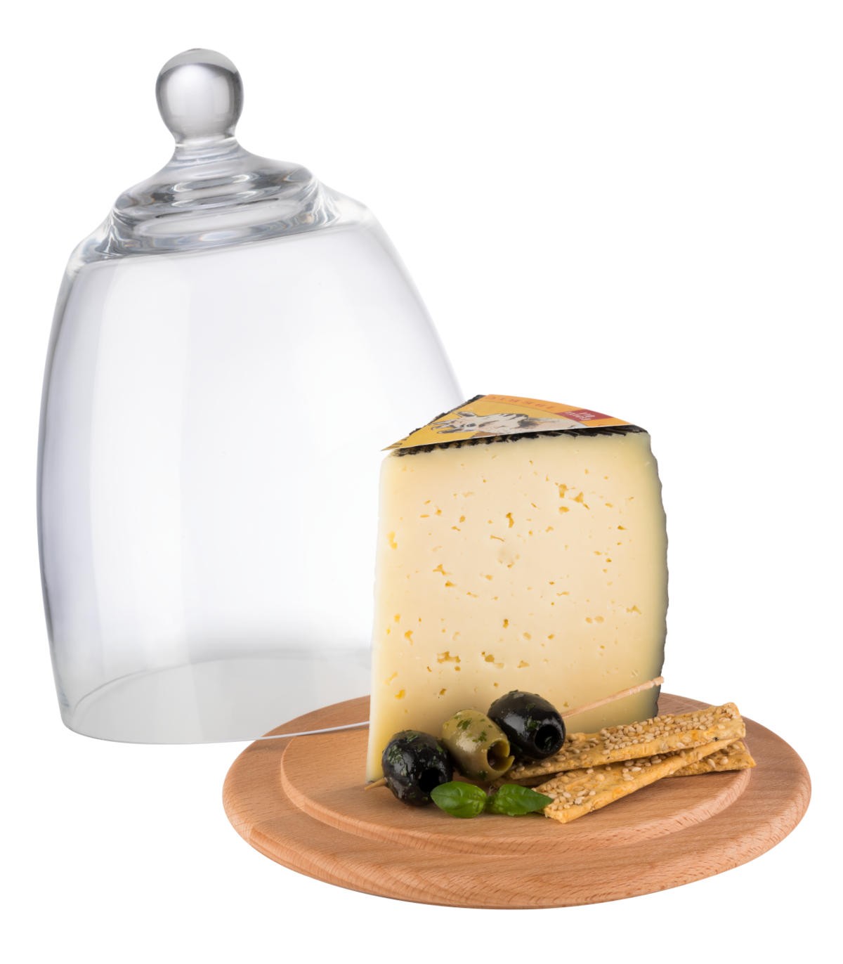 Plateau à fromage avec cloche : Stellinox