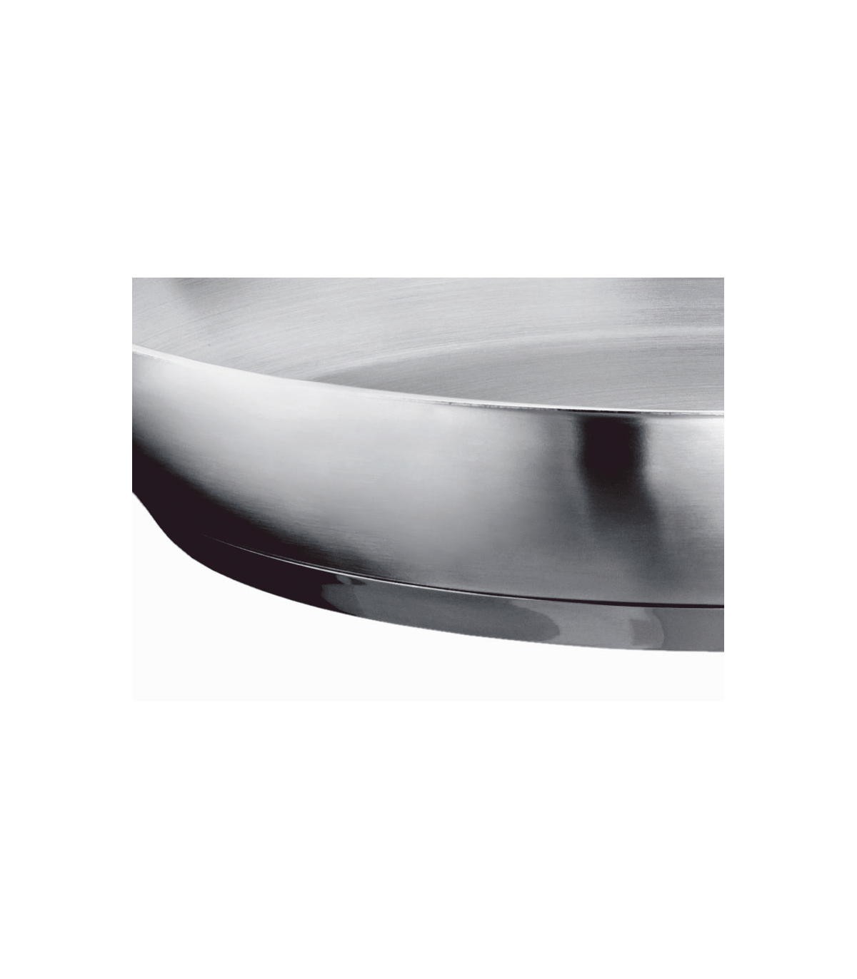Marmite professionnelle en inox Ø24cm - compatible induction PROFESSIONNEL